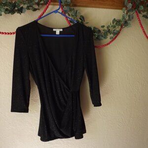 Boston Proper Dressy Drape Sweater